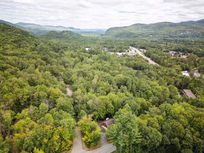 Aerial view of the Mittenwald Lodge!