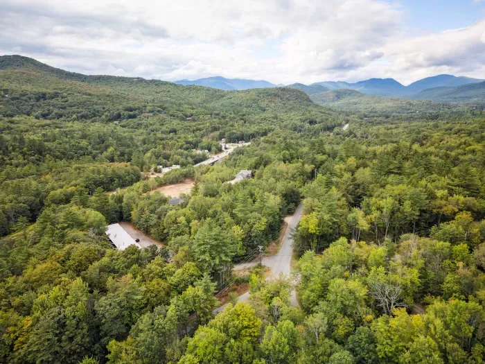 Aerial view of the Mittenwald Lodge!