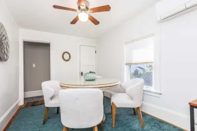 Dining room with seating for 4 people.
