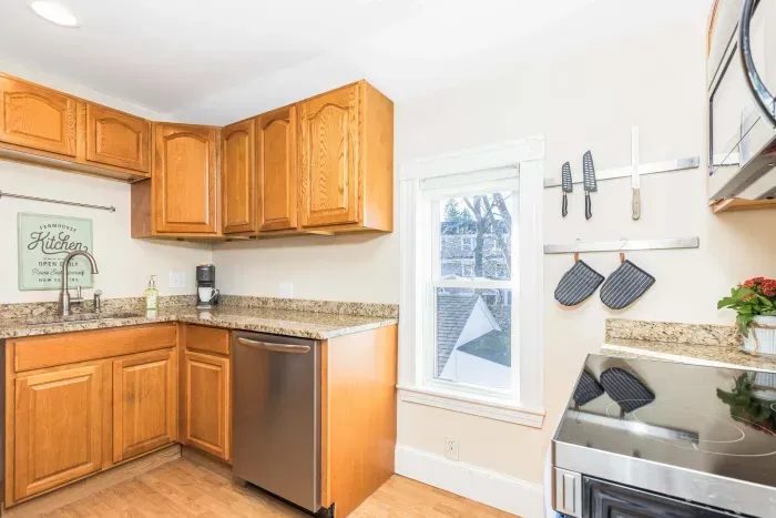 Fully equipped kitchen with all major appliances and everything needed to make a great meal!