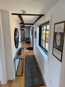 Hallway leading to the bedroom.