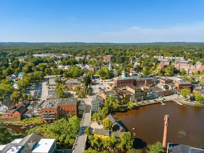 Stunning views of the river and downtown Exeter. The condo is steps away from downtown!