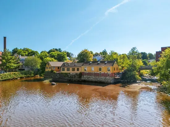 Stunning views of the condo from the river.