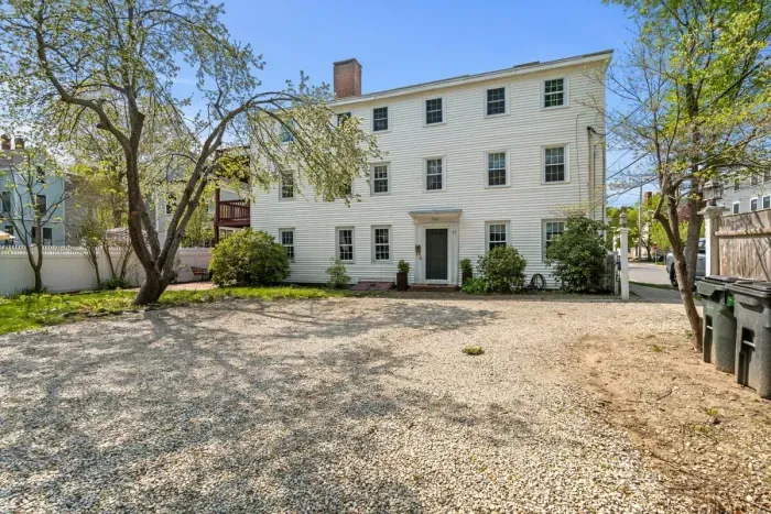 View of the main entrance