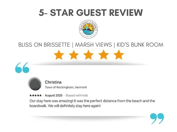 5 Star Review from a Recent Guest