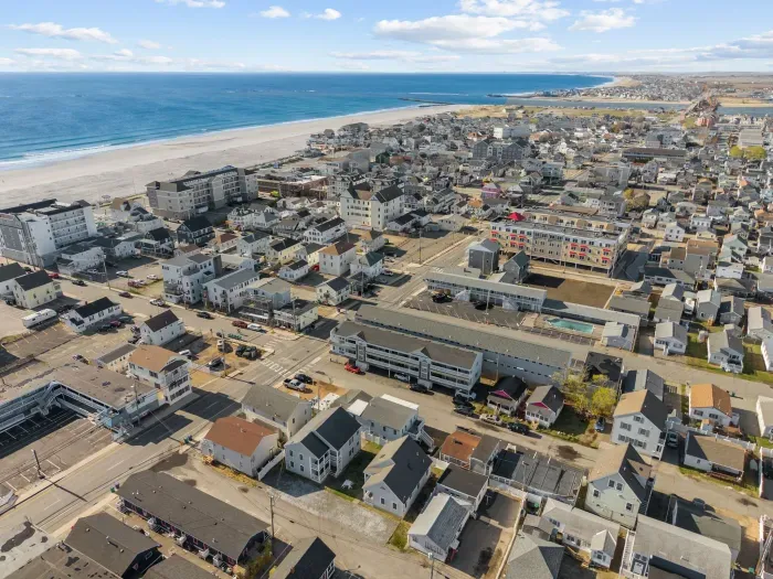 Aerial view of the location.