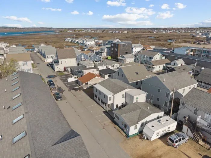 Aerial view of the location.