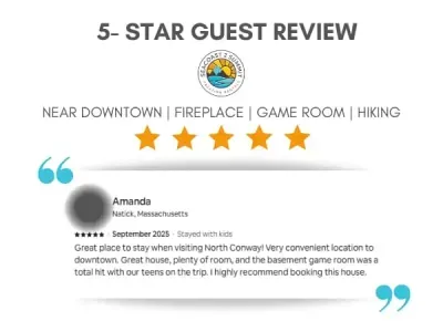5 Star Review from a Recent Guest