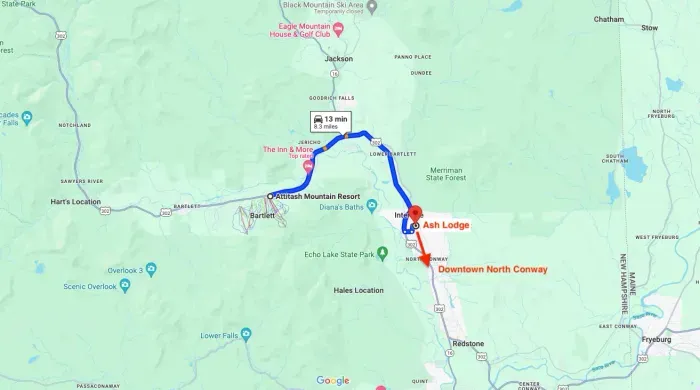 Minutes to Attitash and downtown North Conway