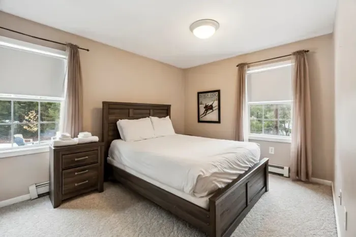 Bedroom #1 with Queen bed.