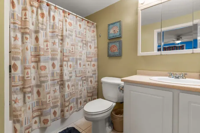 Bathroom with full bath