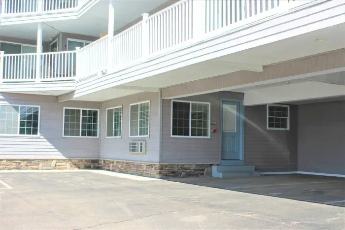 Ground level entrance