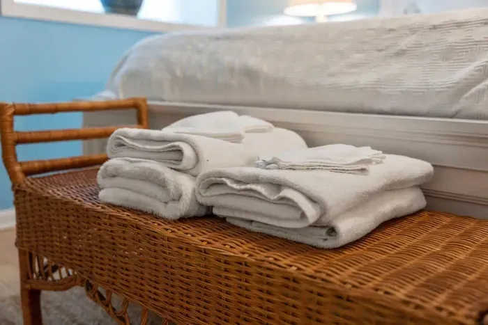 Fresh clean towels provided