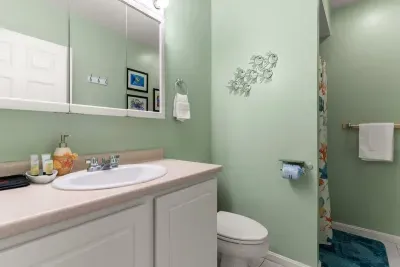 Bathroom #2 with stand up shower