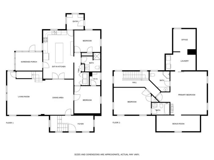 The layout of our home with this detailed floor plan