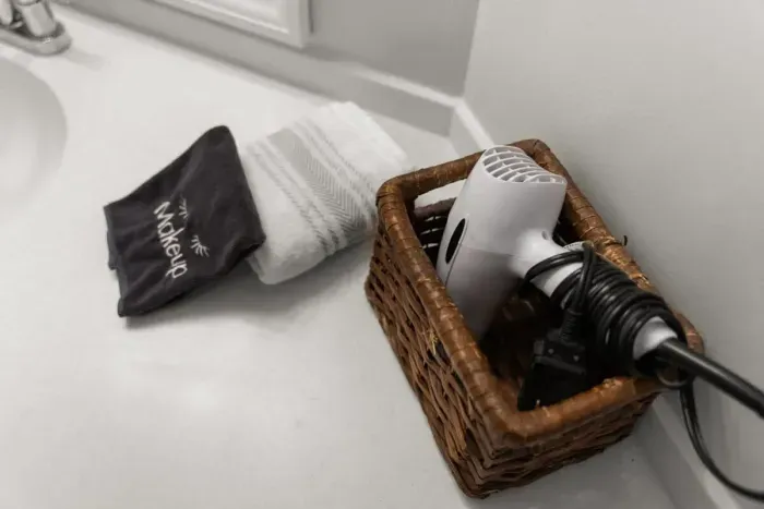 Fresh towels ready for your use during your stay