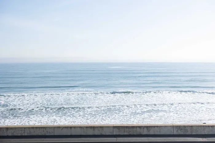 Views from the private balcony!