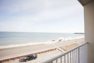 Views from the private balcony!