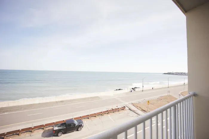 Views from the private balcony!