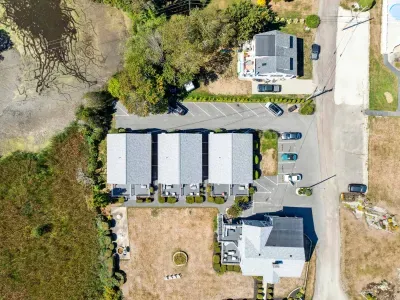 Aerial view of the property!