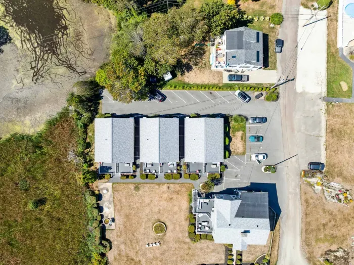 Aerial view of the property!