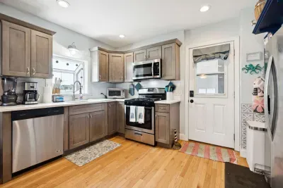 Fully equipped kitchen perfect for cooking and enjoying home-cooked meals.