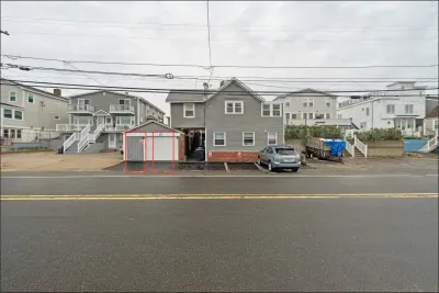 Off street parking area. This unit has two designated parking spots.