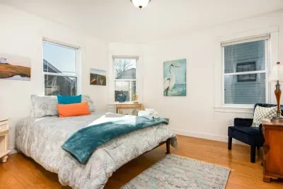 Bedroom #2 with queen-sized bed