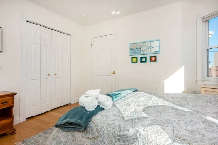 Bedroom #2 with queen-sized bed