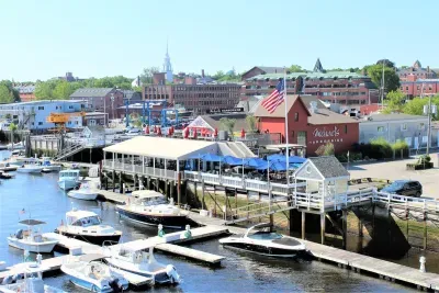 beautiful port area