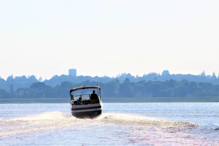 have fun in the boat