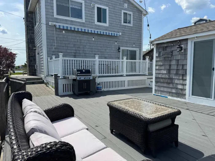 Another look at the back deck area!