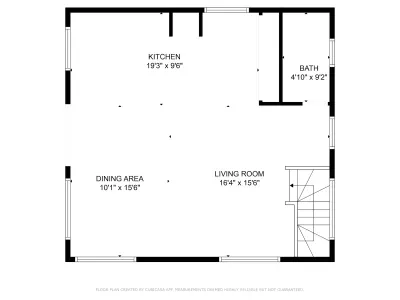 Second floor plan