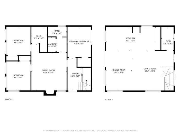 Entire house floor plan