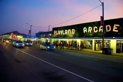 Playland Arcade along Ocean Blvd