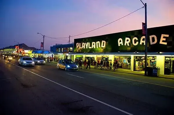 Playland Arcade along Ocean Blvd
