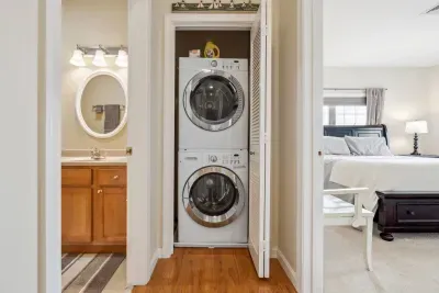 Stackable washer and dryer