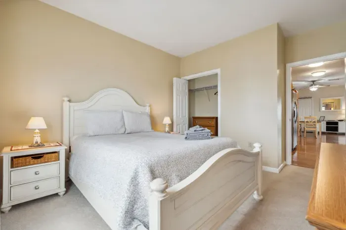 Bedroom #2 with a queen bed