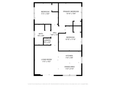 Floorplan of the home
