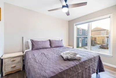 Primary Bedroom with a King bed. Clean linens provided