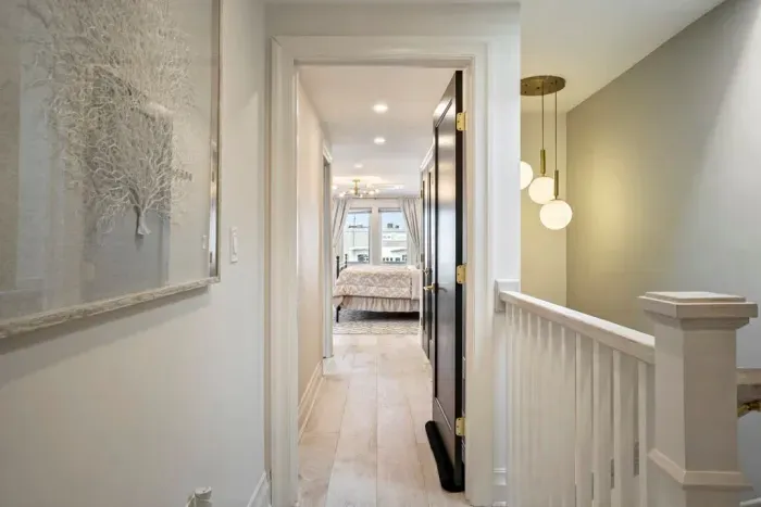 Hallway to the master bedroom