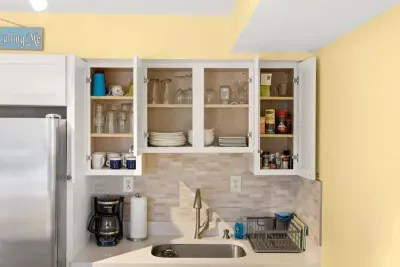cupboard for glasswares & cooking spices