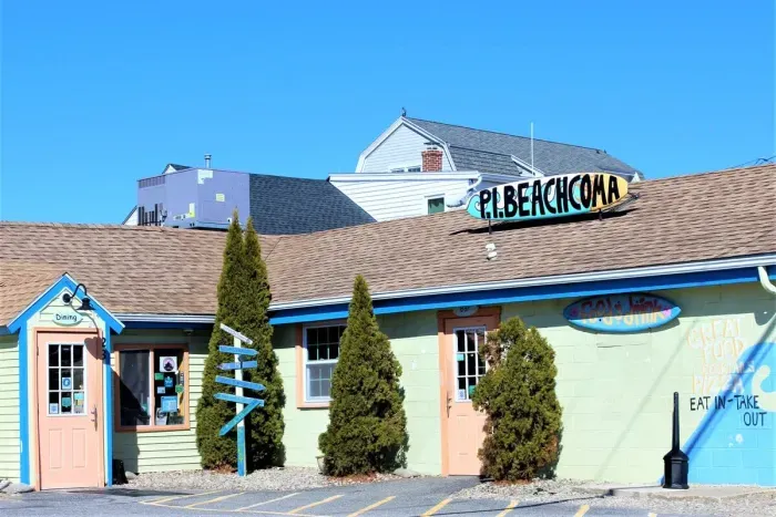 Plum Island is home to many lively dining options, including the P.I. Beachcoma.