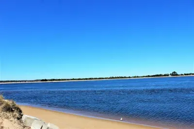 The beachside
