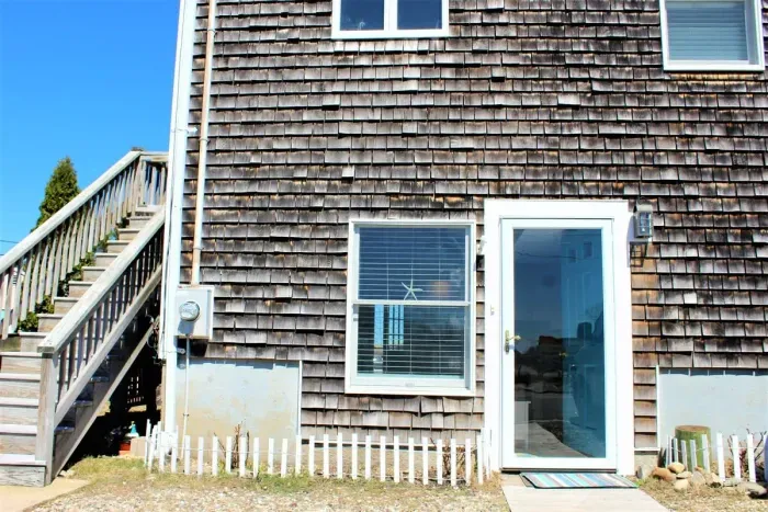 The front entrance to the unit. This rental is on the first floor of the property in which the hospitable and welcoming owners live in the upstairs unit.