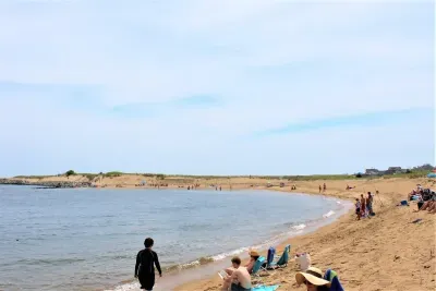 The beachside