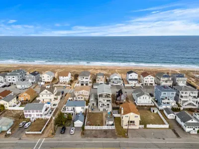 Aerial view of the 1A side of the property!