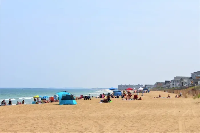 Busy Salisbury Beach