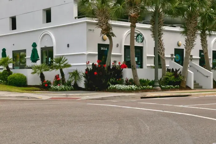 Starbucks - One block away