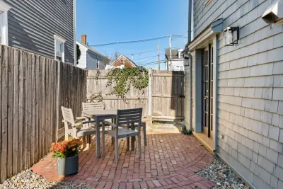 Private and quaint back patio.